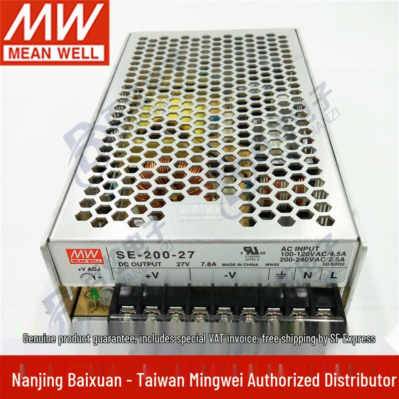 Mingwei SE-200-27 200W 27V 7.4A Switching Power Supply