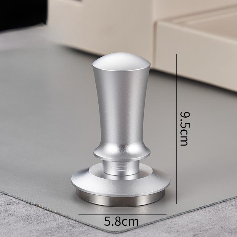 51/53/58MM Coffee Tamper Adjustable Push-type Powder Distributor with Scale Constant Force Powder Press Coffee Tool Accessories