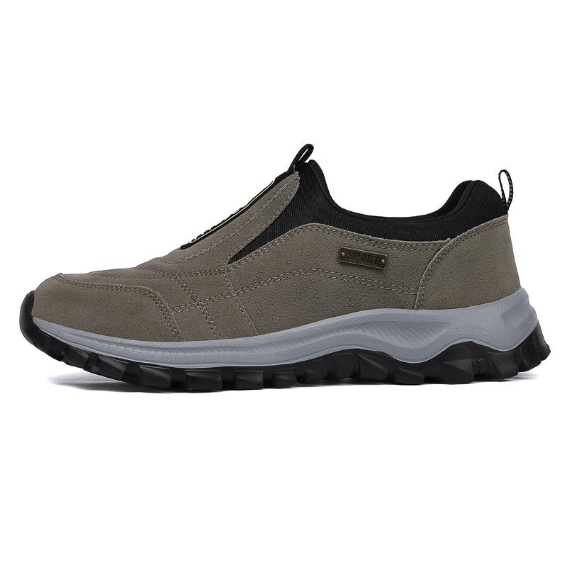 Casual sports shoes Large size non-slip and wear-resistant men's shoes Lazy shoes Outdoor soft-soled lightweight walking shoes