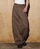 Hellenepaliseu Cation Washed Balloon Fit Studded Pants [Ketchup]