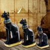 Resin Egyptian Cat God Ornaments - Exotic & Stylish Home Decor Gift