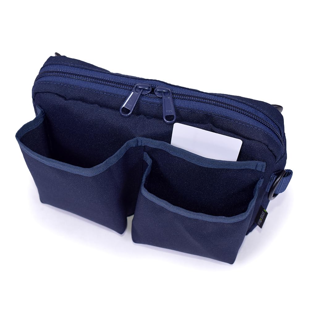 STYLE Decor Nurse Pouch Deep Navy Pouch for and Other Accessories (Water-Repellent, Gusseted) 2-Way Shoulder/Waist Nursing, Medical, (WA400200)