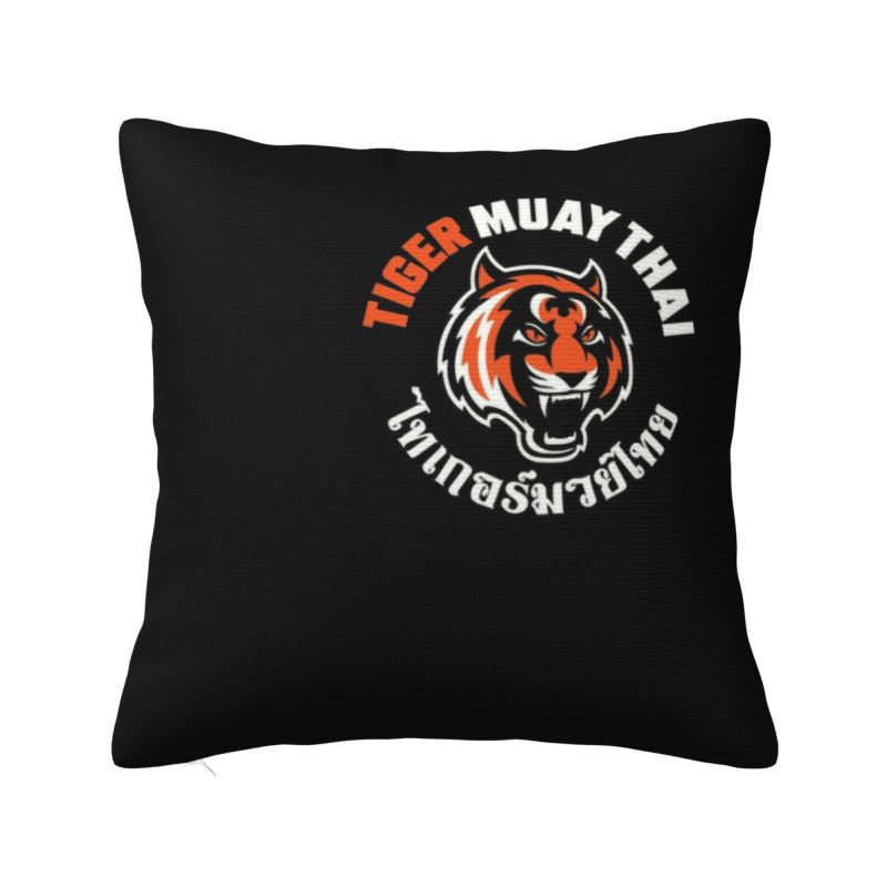 Muay Thai Pillow Case Bedroom Decoration Luxury Thailand Fighter Kickboxing Martial Cushion Decoration Salon Square Pillowcase