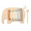 Baby Wooden Rattle Music Toys Musical Instrument Baby 0 3 Years Toys Wooden Educational Toys Elephant Xylophone Children Toys