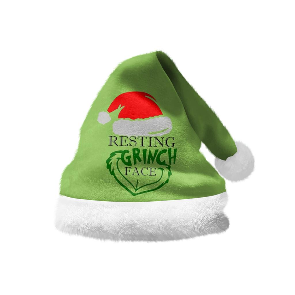 Christmas Decorations For Adults Plush Santa Hats
