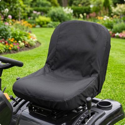 Riding Yard Tractor Seat Cover Contoured Highspinal Support, WaterRepellent Material, Lawn