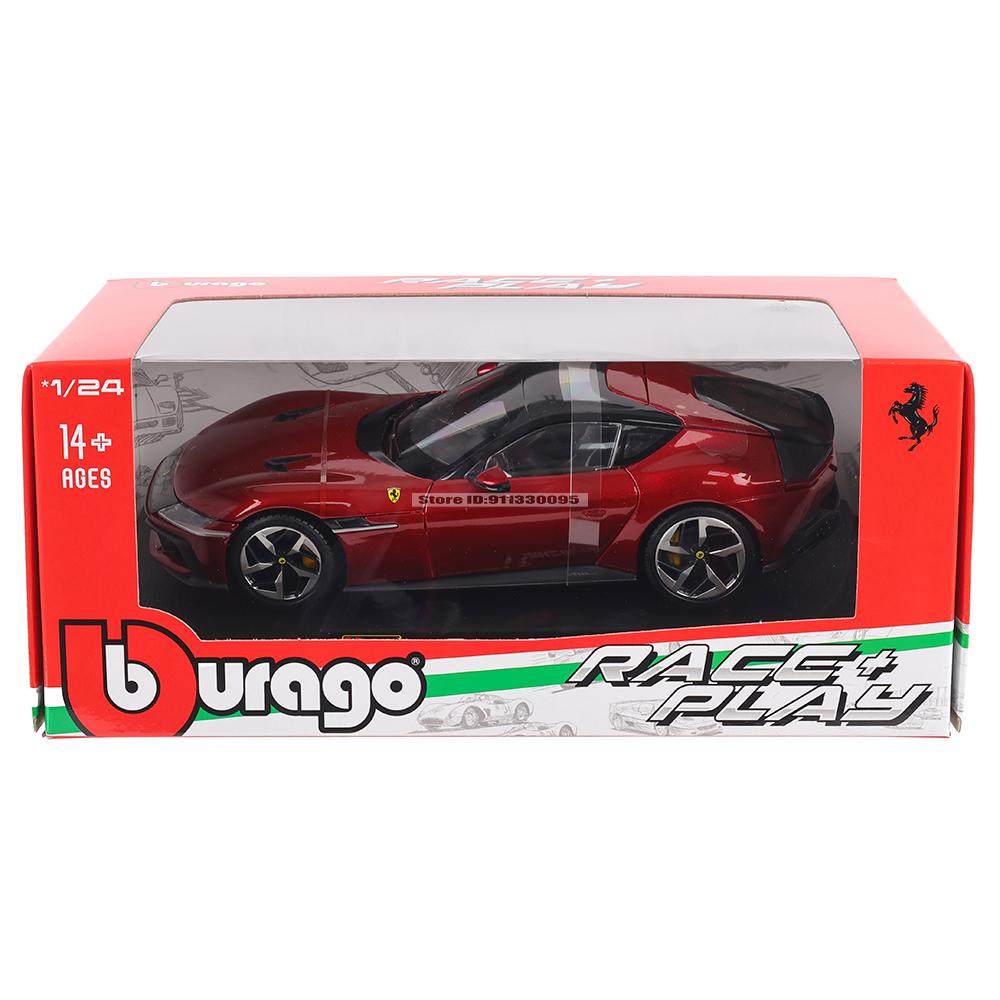Burago 1:24 Ferrari 12 Cilindri LAFERRARI 250 SF90 Roma F12 PUROSANCUE SP1 ENZO Legierung Automodell Diecast Spielzeugsammlung Geschenk