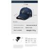 Summer Mesh Breathable Baseball Cap Star Embroidery Casual Hat Unisex Outdoor Travel Sports Sun Protection Peaked Cap