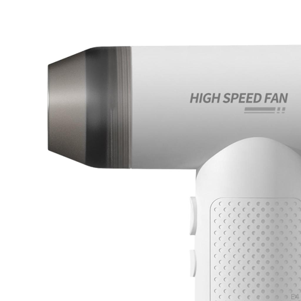 Cordless Hair Dryer, Non-Slip Portable Fan, Camping Powerful, Compact, Mini Desk Fan for Men