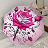 1pc Rose Crown Pattern Umbrella  Automatic Opening and Closing Umbrella, High quality Umbrella, Ideal Gift for Her 185