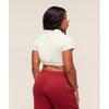 Gymshark X Analis Cropped Polo   Soft White Soft White B4b4h Wcmy