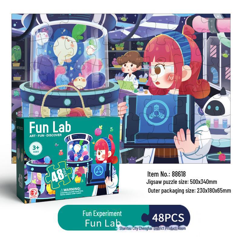 New Halloween and Christmas Children's Puzzle Educational Toys - Perfect for Baby Gifts, Birthday Presents, and Kindergarten Souvenirs.