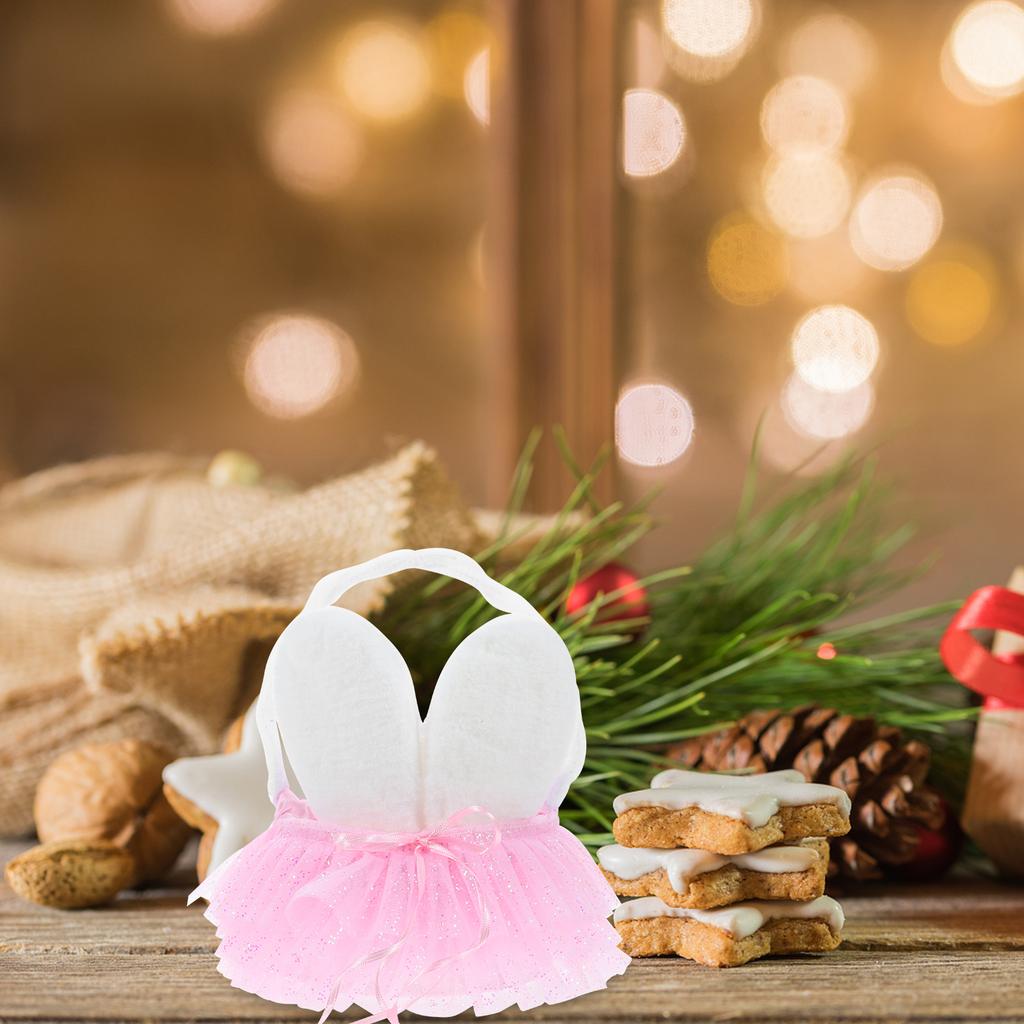 Handheld Flower Basket for Easter Party Vibrant Bunny Ear Design Ideal for Picnics Beach Events Easter Tote Basket with Sturdy