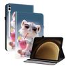 PU Leather Tablet Case for Samsung Galaxy Tab S10+ (12.4")-11 Styles! Durable,with 2 Stand Slots,Pencil Holder & Card Slots,Flexible TPU Back Cover