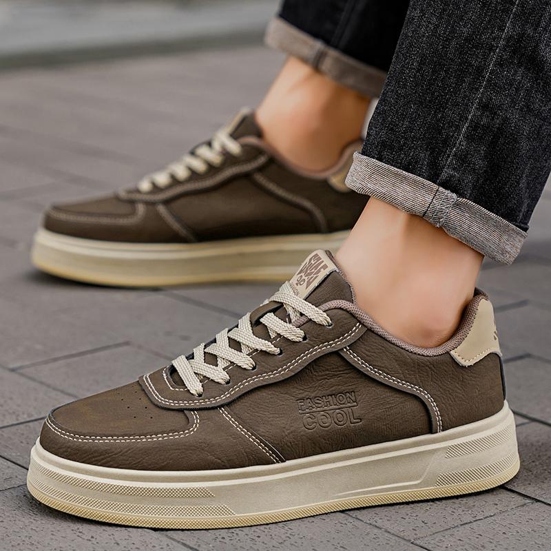 Ny Mote Høst Og Vinter Herre Lav Topp Martin Støvler Studenter Mannlige Gutter Trendende Myk Såle Arbeidssko Arbeidsvern Martin Sneakers