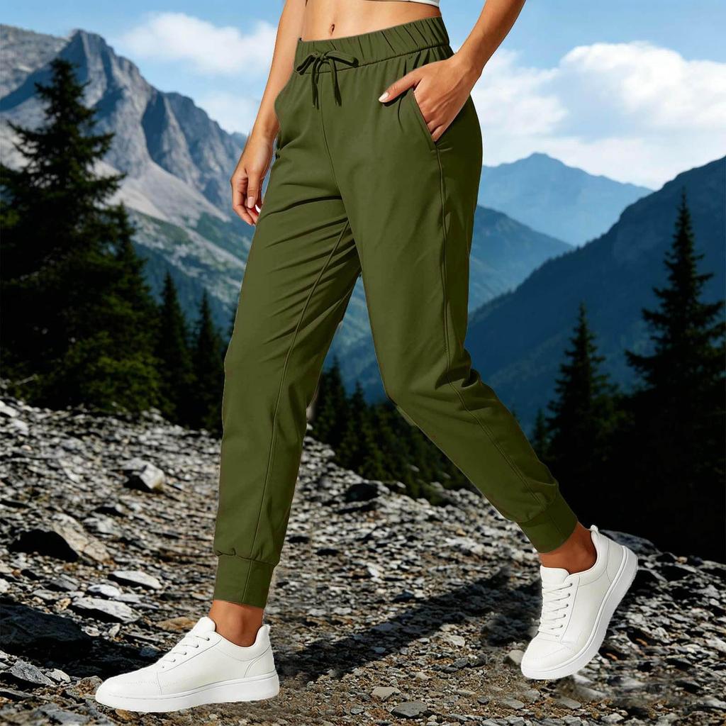 Damen Color Schnelltrocknende Sporthosen Lässige Hosen für den Alltag