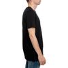 PUMA Fitted Crew Neck Letter Print T-Shirt Men Tops Black 597138-01