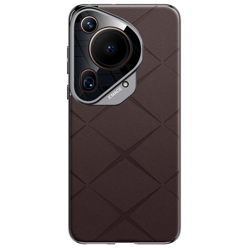Adatto per Huawei Pura70 Ultra Supporto per Custodia per Telefono Cellulare Obiettivo Full-inclusive 70pro Business Antigoccia 70 Custodia in Pelle