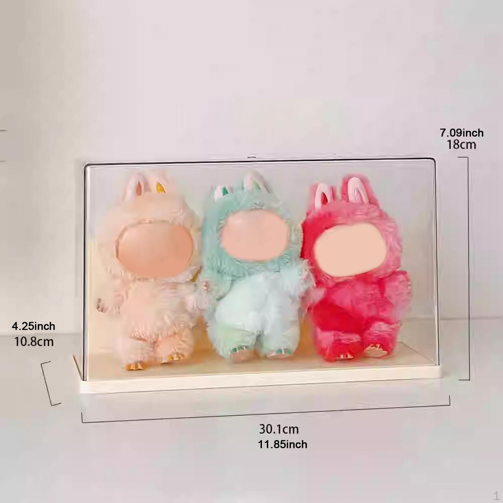 

Action Figure Display Box, Organizer for Mini Toy Collection