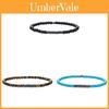 Natural Stone Geometric Beaded Bracelet For Men And Women With Elastic Cord For Travel Gifts