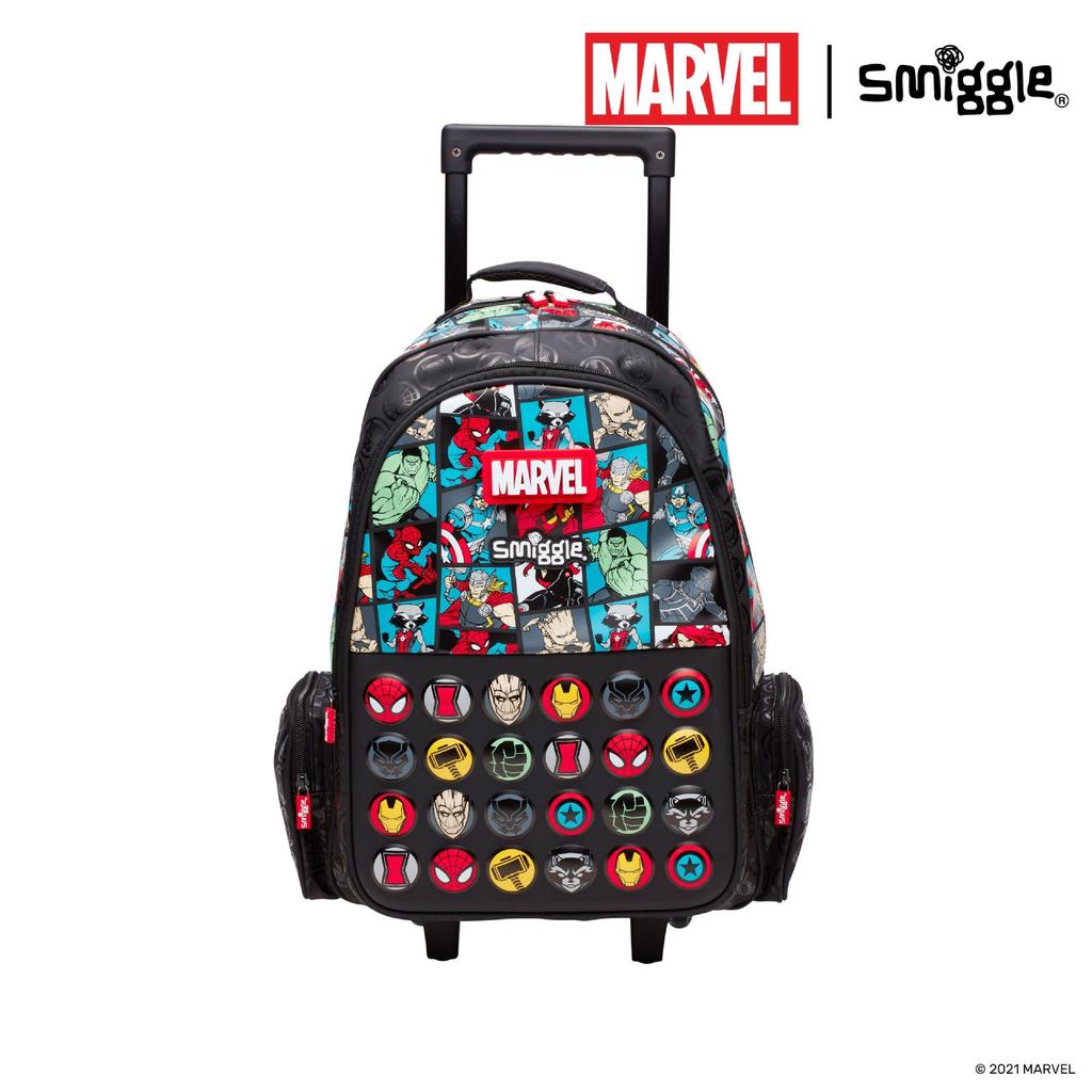 Smiggle Australia Lightweight Spider-Man Backpack Set for Primary Students
