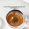 Automatický magnetický míchací hrnek na kávu 380 ml Nerezový vnitřek Lehký přenosný pro kancelář a cestování