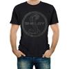 Shelby Vinyl Circle Super Snake Schwarzes T-Shirt _ Offiziell lizenziertes Shelby® Produkt _ 100% Baumwolle