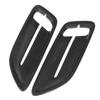 2 Pcs Engine Hood   Vent Cover Carbon   Front Upper Bonnet Hood   Outlet Cover Replacement for     2018 to 2023