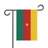 Drapeau - Cameroun - 32 X 47.5 Cm - Polyester - Impression Recto/verso - Jardin Extérieur