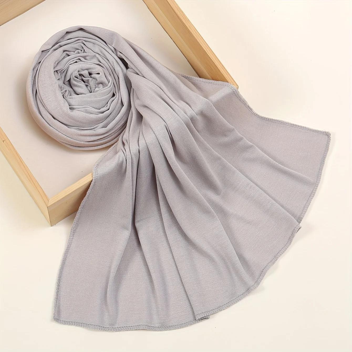 

Рамадан однотонный мусульманский хиджаб тонкий дышащий мягкий уютный шарф элегантный стиль ветрозащитный солнцезащитный платок платок