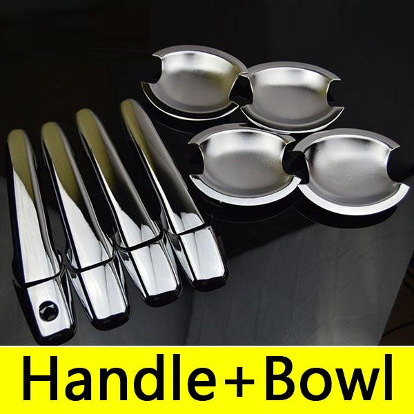 for Mazda 5 2006-2013 Accessories Chrome Door Handle Luxury No Rust 2007 2008 2009 2010 2011 2012 Car Sticker Car Styling