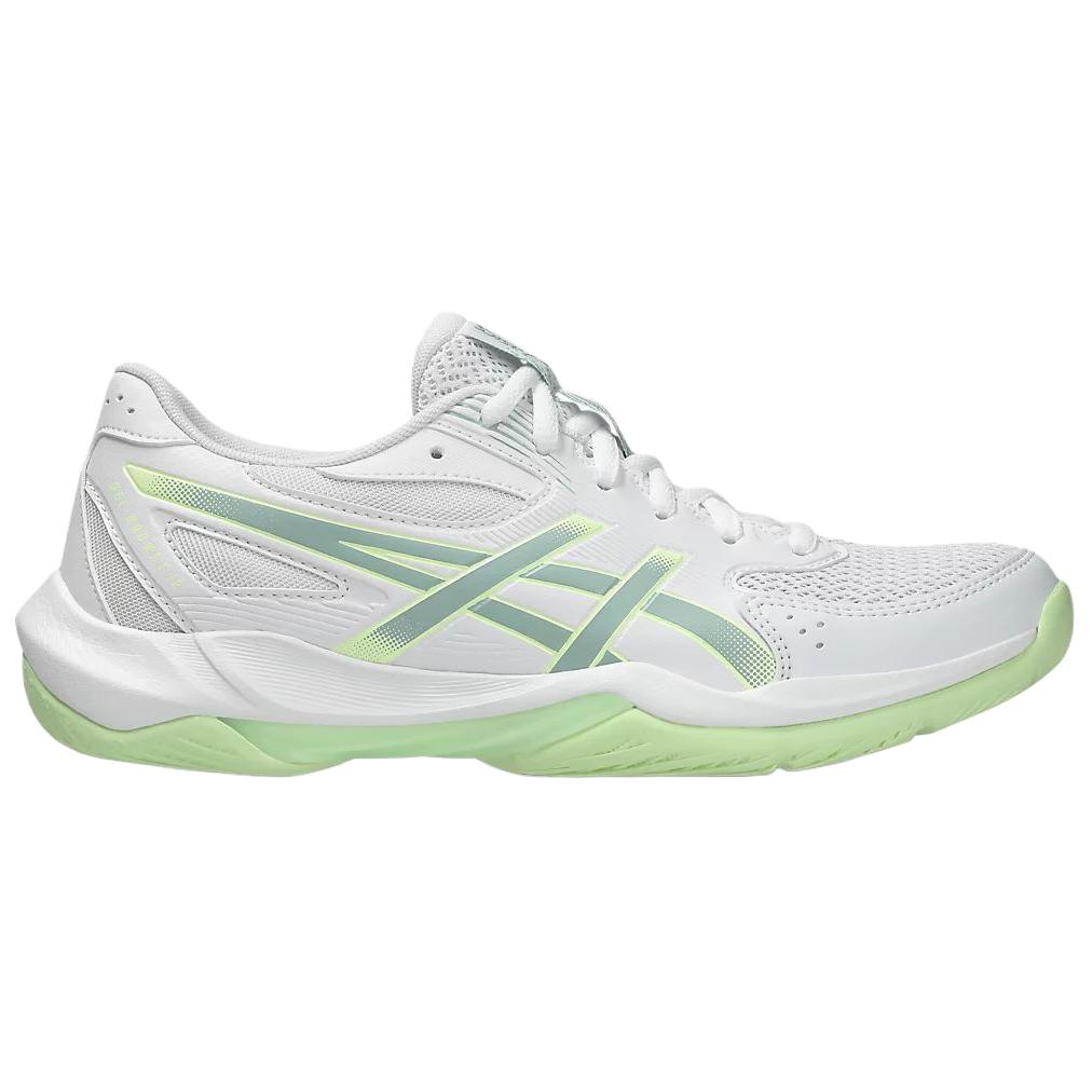 Asics GEL ROCKET 12 Cushioning Breathable Volleyball Shoes Women's White 1072A119-107