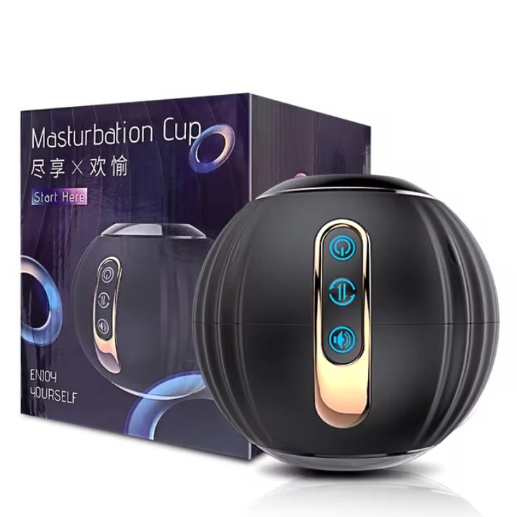 Automatic Rotating Thrusting Male Masturbators Blowjob Pocket Pusssy Silicone Vagina Adult Goods Sex Toys for Men Mastubator Cup