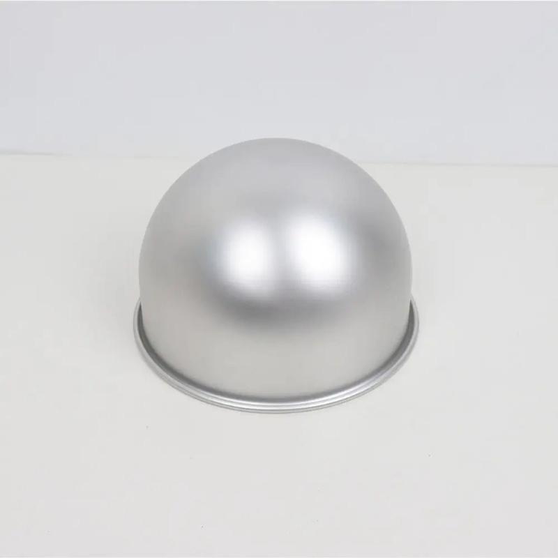 Deep Half Sphere Cake Baking Mould Efficient Nonstick Aluminum Cupcake Maker For Oven And Kitchen Use