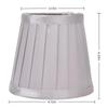 2PCS Lightweight Small Lamp Shades Clip On Design Modern Simple Lampshade Lamp Shades  Bedroom