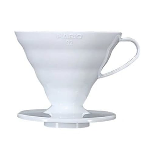 HARIO V60 Transparent Dripper 02, Clear, for 1-4 Cups of Coffee, Hand Drip, Made In Japan, VDR-02-T