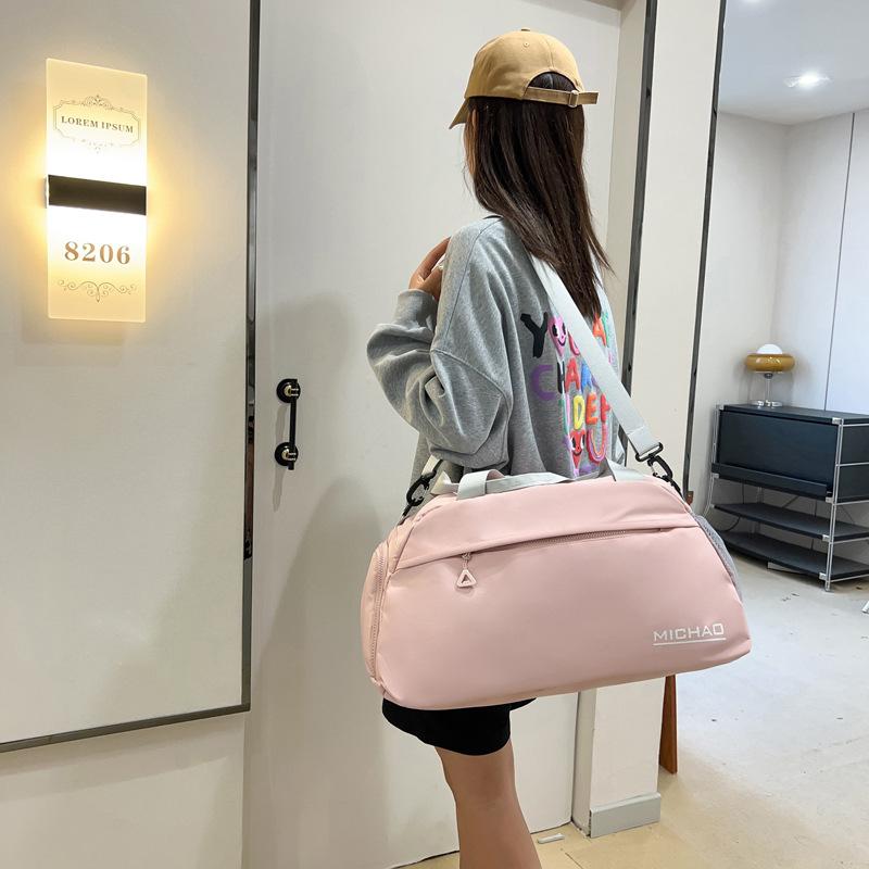 Outdoor Leisure Sports Travel Bag Dry and Wet Separation Swimming Gym Bag Handheld Yoga Bag Women