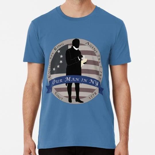 

Turn Washington s Spies Agent 723 Our Man In New York S-5XL Made in USA TTshirt XL