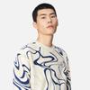 Li Ning Sweatshirts Men's Ecru Crew Neck Moderate Regular AWDS247-1