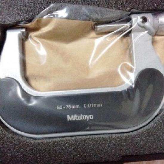 Mitutoyo M310-75 Standard Outside Micrometer 102-303 Analog 50~ 75mm