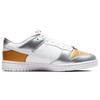 Nike Dunk Low SE Silber Gold Metallic Damen Sneaker Weiß Metallic-Gold Metallic-Silber DH4403-700