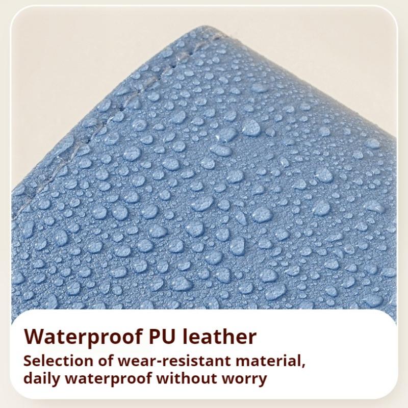 1PC PU Leather Ear Stud Storage Bag Multi-layer Jewelry Finishing Storage Organizer Book Type Storage Bag for Earrings Rings