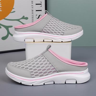 Breathable Half Slippers Ultra Lightweight Indoor and Outdoor Women's Slippers Men's Indoor Slippers