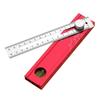 Foldable Marking Protractor Multi-Function Gauge Tool Folding Ruler  Carpenter DIY