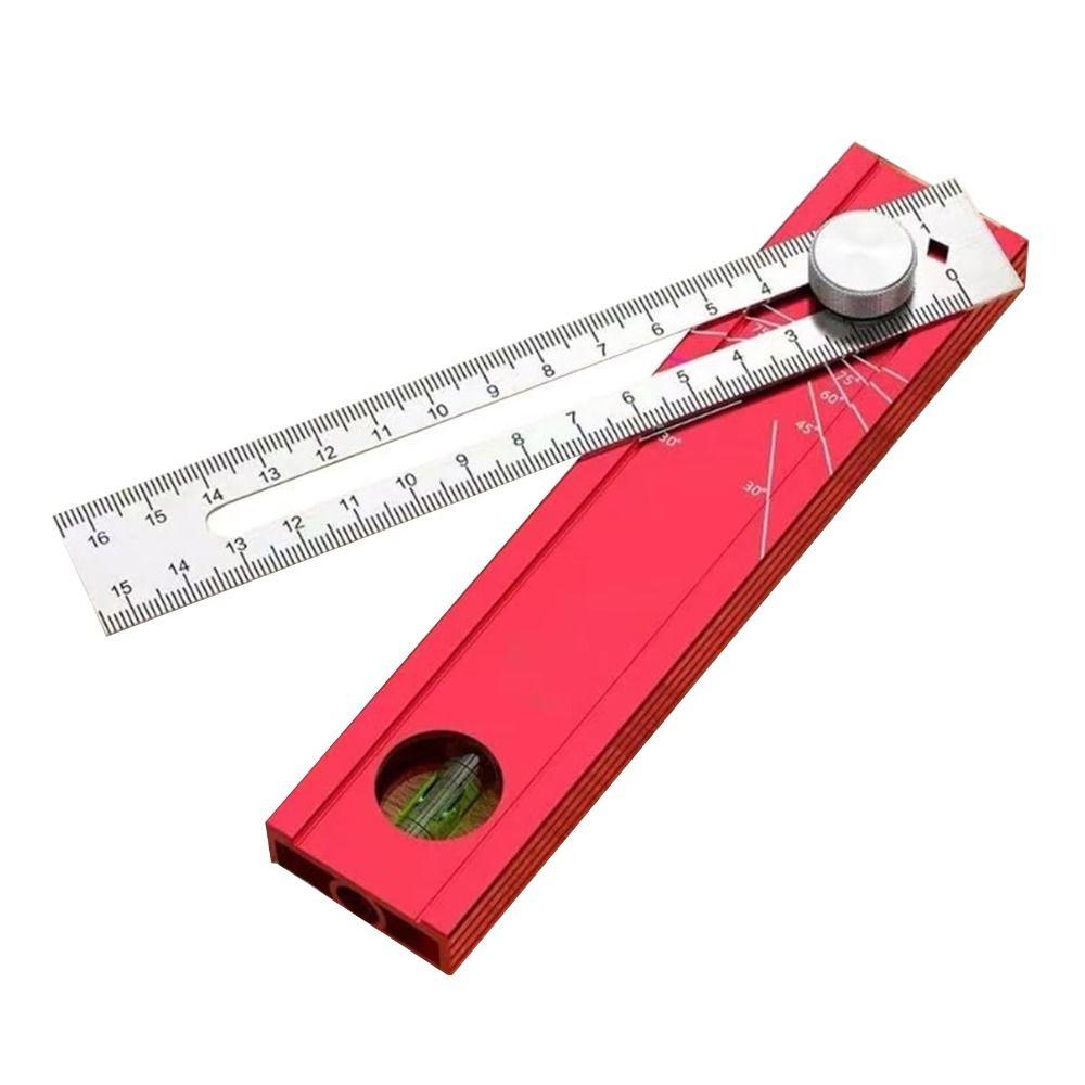 Foldable Marking Protractor Multi-Function Gauge Tool Folding Ruler  Carpenter DIY
