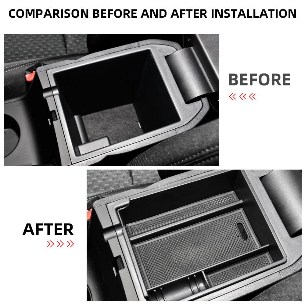 Car Armrest Box Storage Tray for Hyundai Ix35 Ix 35 Center Console Organizer Stowing Stuff Case Holder Accessories
