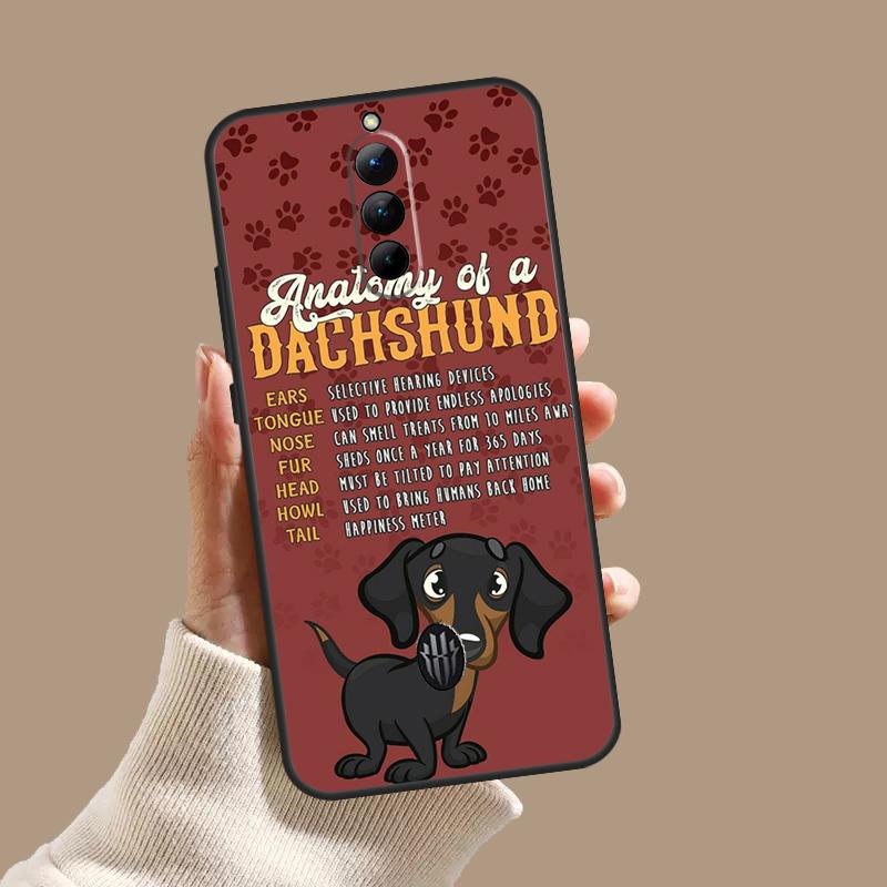 

DACHSHUND Case For ZTE Nubia Red Magic 10S 9S 8S 8 9 10 11 Pro Plus 5G 6R 6 7 6S 7S Pro 10 Air Cover Red Magic 11 Pro