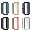 Tempered Glass+Case for Xiaomi Smart Band 9 Active Anti-scratch Screen Protector Bumper Protective Cover for Xiaomi Redmi Band 3