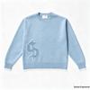 Unisex Europäischer Stickerei Lockerer Strickpullover – High Street Jacquard-Design, Rundhalsausschnitt, Herbst/Winter Kollektion