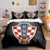 Red Checkered Shield Logo. Bedding Sets Duvet Cover Sets Duvet Covers Pillowcases(1* Duvet Cover 2* Pillowcases Without Duvet Insert)